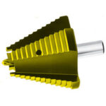 FRESE A GRADINO PER LAMIERE In acciaio SUPER-RAPIDO HSS con rivestimento TIN. countersinks 8902G