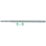 LEVE PER CHIAVI A TUBO Con 2 gradini Ø mm 5-6. stepped tommy bars 902GB