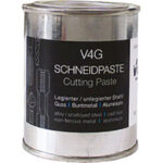 LUBRIFICANTI DA TAGLIO Pasta lubrificante ideale per le lavorazioni in posizione rovesciata e nel caso di macchine senza lubrificazione interna. Ideale per uso su acciai legati e non legati, ghisa, metalli non ferrosi e alluminio.<br>Per uso a mano. Formulazione pastosa per un'ottima aderenza all'utensile.<br>In latta da 120 g. cutting oils 9060B