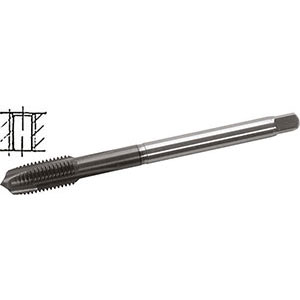 MASCHI PER USO A MACCHINA AD ALTA EFFICIENZA Gambo passante, imbocco corretto per fori passanti. Filettatura: Americana - Passo UNF - ANSI-B1.1 (DIN 374). Tolleranza 2B. Uso destro. Con rivestimento TiAlN. Per tutti i tipi di acciai, anche bonificati non legati, INOX, acciai nitrurati, acciai non ossidabili e antiacidi fino a 1000 N/mm2, alluminio, sue leghe e metalli a truciolo lungo. high performance machine taps 9081P 1