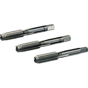 MASCHI A MANO USO DESTRO.<br>FILETTATURA WHITWORTH BSW - Conforme BS 84 (DIN 352).<br>Finitore. hand taps 9117G 1/8