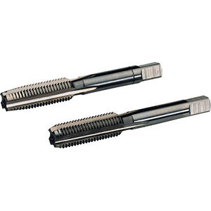 MASCHI A MANO USO DESTRO.<br>FILETTATURA AMERICANA UNF - Conforme ANSI B 1.1 (DIN 2181) -Tolleranza 2 B.<br>Finitore. hand taps 9132G NR6