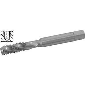 MASCHI A MANO E A MACCHINA FILETTATURA METRICA ISO-Conforme DIN 13 (ISO 529) Metrico Grosso M-Tolleranza ISO2/6H. Tipo con elica a circa 35°. Per metalli fino a R 900 N/mm², acciai legati e non legati. Imbocco semi-corto. Per fori ciechi. machine and hand taps 9139GC 20