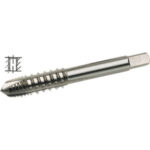 MASCHI CORTI PER USO A MACCHINA Imbocco corretto. Tipo ALLZWECK: con filetti alternati per metalli fino a R 900 N/mm², acciai legati e non legati. . Fori passanti. machine short taps 9151G 3