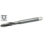 MASCHI PER USO A MACCHINA HSS-E. Imbocco semi-corto. Tipo con elica a circa 15°, per metalli fino a R 900 N/mm², per acciai legati e non legati.<br>Fori ciechi. machine taps 9186G 10