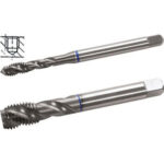 MASCHI A MACCHINA CON COLLARINI COLORATI AD ALTA EFFICIENZA Gambo rinforzato (da mm 12, gambo passante), con elica a 39° per fori ciechi profondi.<br>Filettatura: Metrica - Passo grosso M - DIN 13 (DIN 371/376).<br>Uso destro.<br>Per tutti i tipi di acciai INOX e acciai con truciolo corto con R fino a 1200 N/mm², titanio a truciolo corto.<br>Con rivestimento TiCN. taps with coloured rings 9272GTE 16