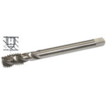 MASCHI PER USO A MACCHINA HSS-E. Imbocco corto. Tipo con elica a 35° destra per acciai da costruzione; per metalli fino a R 900 N/mm², acciai legati e non legati. Fori ciechi profondi. machine taps 9311GD 5/8