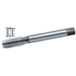 MASCHI STANDARD IN ACCIAIO SUPER RAPIDO HSS Tipo con gambo passante, imbocco corretto per fori passanti.<br>Filettatura: Metrica - Passo grosso M. DIN 376 B. Tolleranza H6. HSS taps 9405GB 10