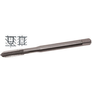 MASCHI STANDARD IN ACCIAIO SUPER RAPIDO HSS-E Tipo con gambo rinforzato, imbocco corto per fori passanti e ciechi.<br>Filettatura: Metrica - Passo grosso M. DIN 371 C. Tolleranza H6. HSS-Co 5% taps 9405GM 4