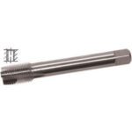 MASCHI STANDARD IN ACCIAIO SUPER RAPIDO HSS-E Tipo con gambo passante, imbocco corretto per fori passanti.<br>Filettatura: Metrica - Passo fine MF. DIN 374 B. Tolleranza H6. HSS-Co 5% taps 9405GR 24 2