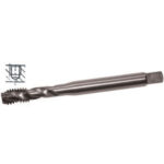 MASCHI STANDARD IN ACCIAIO SUPER RAPIDO HSS-E Tipo con gambo rinforzato, elica a 35°, per fori ciechi profondi.<br>Filettatura: Passo Whitworth DIN 371 C. Tolleranza H6. HSS-Co 5% taps 9405GSB 1/4