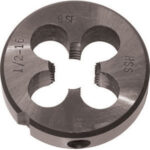 FILIERE STANDARD IN ACCIAIO SUPER RAPIDO HSS Filettatura: Passo Whitworth fine BSF. DIN 223.<br>Tolleranza 6 g. HSS dies 9406GM 3/4