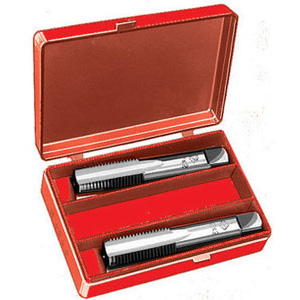 MASCHI E FILIERE STANDARD IN ACCIAIO AL CROMO La serie di 2 pezzi. chrome steel taps and dies 9416 14 1.25