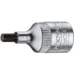 CHIAVI A BUSSOLA ATTACCO 1/4" DIN 3120-ISO 1174 Tipo con esagono esterno. Lunghezza mm 28. sockets 941RF 2.5