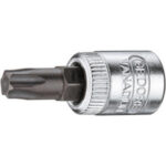 CHIAVI A BUSSOLA ATTACCO 1/4" DIN 3120-ISO 1174 Tipo con impronta esterna TORX. Lunghezza mm 30. sockets 941RL