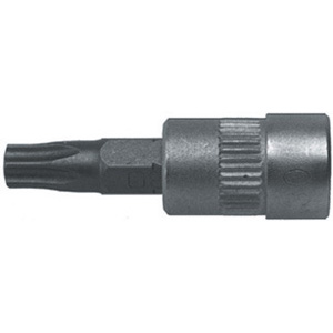 CHIAVI A BUSSOLA ATTACCO 1/4" DIN 3120-ISO 1174 Tipo con impronta esterna TORX con foro. Lunghezza mm 35. sockets 941RT