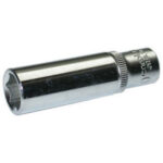 CHIAVI A BUSSOLA ATTACCO 1/4" DIN 3120-ISO 1174 Tipo lungo con esagono interno. Lunghezza mm 50. sockets 946GB 12