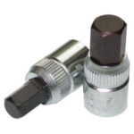 CHIAVI A BUSSOLA ATTACCO 1/4" DIN 3120-ISO 1174 Tipo con esagono esterno. Lunghezza mm 37. sockets 946GH