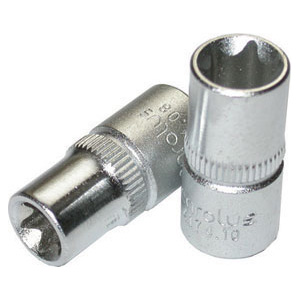 CHIAVI A BUSSOLA ATTACCO 1/4" DIN 3120-ISO 1174 Tipo con impronta interna TORX. Lunghezza mm 25. sockets 946GM
