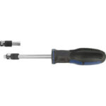 RICAMBI PER CHIAVI A BUSSOLA Impugnatura in materiale bicomponente antiscivolo. Lunghezza totale mm 210. spare parts for sockets 947GD