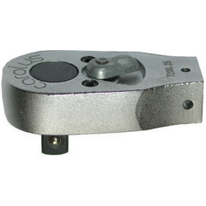 RICAMBI E ACCESSORI PER CHIAVI A TESTINE INTERCAMBIABILI Testina a cricco con levetta per movimento D+S. Dentatura fine. spare parts and accessories for interchangeable head wrenches 948GC