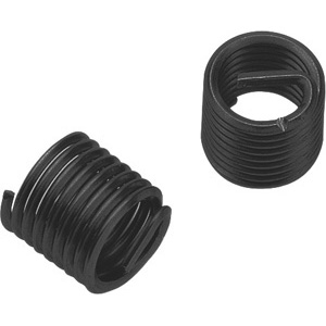 INSERTI FILETTATI IN ACCIAIO INOX SOLO INSERTI FILETTATI LUNGHEZZA 1,5xØ<br>Confezioni indivisibili da 100 pz. thread inserts in stainless steel 9500GB 1/2