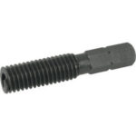 INSERTI FILETTATI IN ACCIAIO INOX Per uso a mano e a macchina, per il montaggio degli inserti filettati Art. 9500 G e per tutte le boccole filettate internamente da M 3 a M 12. thread inserts in stainless steel 9502GAR 5