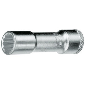 CHIAVI A BUSSOLA ATTACCO 3/8" DIN 3120-ISO 1174 DIN 3124, ISO 2725-1.<br>Tipo lungo con poligono interno. Lunghezza mm 63. sockets 952RC