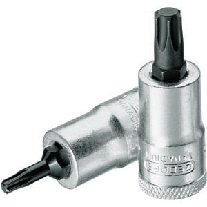 CHIAVI A BUSSOLA ATTACCO 3/8" DIN 3120-ISO 1174 Tipo con impronta esterna TORX. Lunghezza mm 49. sockets 952RV