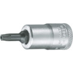 CHIAVI A BUSSOLA ATTACCO 3/8" DIN 3120-ISO 1174 Tipo con impronta esterna TORX con foro. Lunghezza mm 49. sockets 952SV 50