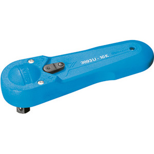 LEVE A CRICCO Attacco quadro 3/8". Dimensioni mm 44x145x39. Colore blu. ratchets 953Z