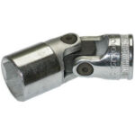 CHIAVI A BUSSOLA ATTACCO 3/8" DIN 3120-ISO 1174 Tipo snodato con esagono interno. Lunghezza mm 49. sockets 956REZ 15