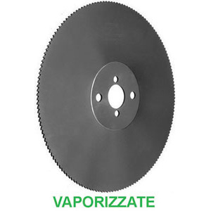 SEGHE CIRCOLARI PER TRONCATRICI Dentatura per barre piene. (Passo mm 5). metal-cutting circular saw blades for cutting-off-machines 9595E 200