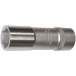 CHIAVI A BUSSOLA ATTACCO 1/2" DIN 3120-ISO 1174 DIN 3124, ISO 2725-1.<br>Tipo lungo con esagono interno. sockets 969RBE