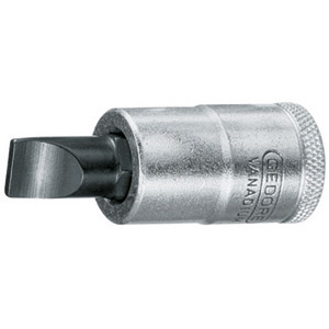 CHIAVI A BUSSOLA ATTACCO 1/2" DIN 3120-ISO 1174 Tipo a giravite taglio diritto. Lunghezza mm 60. sockets 969RD
