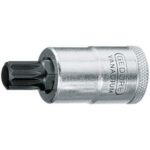 CHIAVI A BUSSOLA ATTACCO 1/2" DIN 3120-ISO 1174 Tipo con poligono esterno XZN. Lunghezza mm 55. sockets 969RM 6