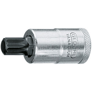 CHIAVI A BUSSOLA ATTACCO 1/2" DIN 3120-ISO 1174 Tipo con poligono esterno XZN. Lunghezza mm 55. sockets 969RM