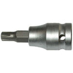 CHIAVI A BUSSOLA ATTACCO 1/2" DIN 3120-ISO 1174 Tipo con impronta RIBE. Lunghezza mm 55. sockets 969RQ 10