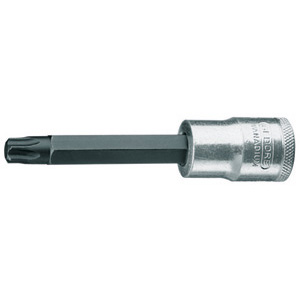 CHIAVI A BUSSOLA ATTACCO 1/2" DIN 3120-ISO 1174 Tipo lungo con impronta esterna TORX. Lunghezza mm 100. sockets 969RT