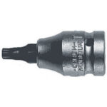 CHIAVI A BUSSOLA ATTACCO 1/2" DIN 3120-ISO 1174 Tipo con impronta esterna TORX e foro. sockets 969RT 3 45