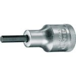 CHIAVI A BUSSOLA ATTACCO 1/2" DIN 3120-ISO 1174 Tipo con esagono esterno. Lunghezza mm 60. sockets 969RV 3/8