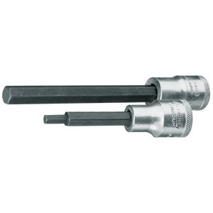 CHIAVI A BUSSOLA ATTACCO 1/2" DIN 3120-ISO 1174 Tipo lungo con esagono esterno. sockets 969RZ