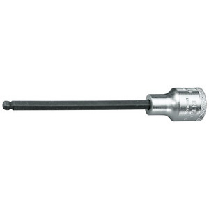 CHIAVI A BUSSOLA ATTACCO 1/2" DIN 3120-ISO 1174 Tipo lungo con esagono a sfera, per uso inclinato fino a 20°. sockets 969RZ 1