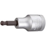 CHIAVI A BUSSOLA ATTACCO 1/2" DIN 3120-ISO 1174 Tipo con esagono a sfera, per uso inclinato fino a 20°. sockets 969RZ 3 14