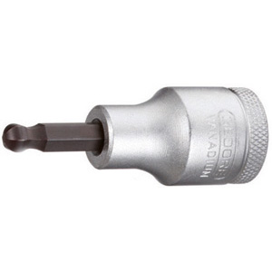 CHIAVI A BUSSOLA ATTACCO 1/2" DIN 3120-ISO 1174 Tipo con esagono a sfera, per uso inclinato fino a 20°. sockets 969RZ 3