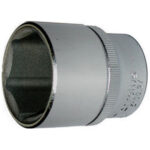 CHIAVI A BUSSOLA ATTACCO 1/2" DIN 3120-ISO 1174 Tipo con esagono interno. Lunghezza mm 38. sockets 971RM 19