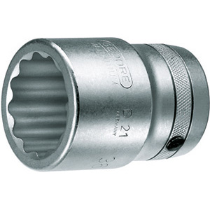 CHIAVI A BUSSOLA ATTACCO 1" DIN 3120-ISO 1174 DIN 3124, ISO 2725-1 solo mis. in mm.<br>Tipo con poligono interno. sockets 977RB