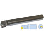 PORTAINSERTI PER TORNITURA A FISSAGGIO MECCANICO Uso destro interno. FILETTATURA ISO. holder for cutting bit tools 9812 20