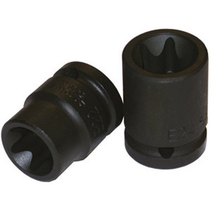 BUSSOLE PER AVVITATORI ATTACCO 1/2 DIN 3121-ISO 1174 Bussole con impronta interna TORX, attacco 1/2". impact socket wrenches 982GCZ