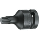 BUSSOLE PER AVVITATORI ATTACCO 1/2 DIN 3121-ISO 1174 Bussole con impronta esterna TORX, attacco 1/2". impact socket wrenches 982GDT 60